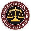 Multi-Million Dollar Advocates — Injury Claim Team network attorney recognition